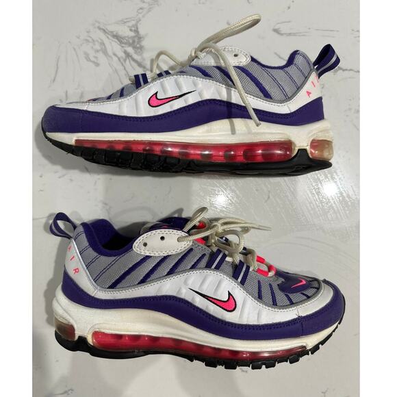 Nike Womens Air Max 98 ‘Raptors’ Sneaker, Size 7.5, EUC - Picture 4 of 8